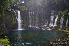 白糸の滝（富士山の方）