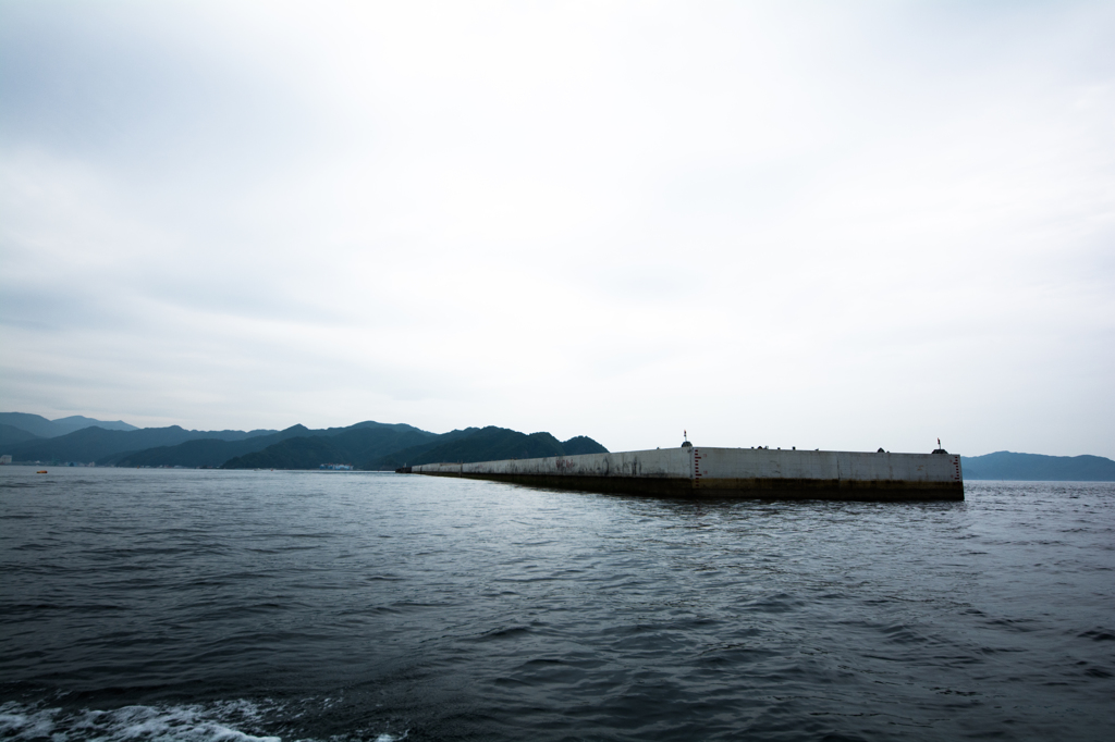 世界一の湾口防