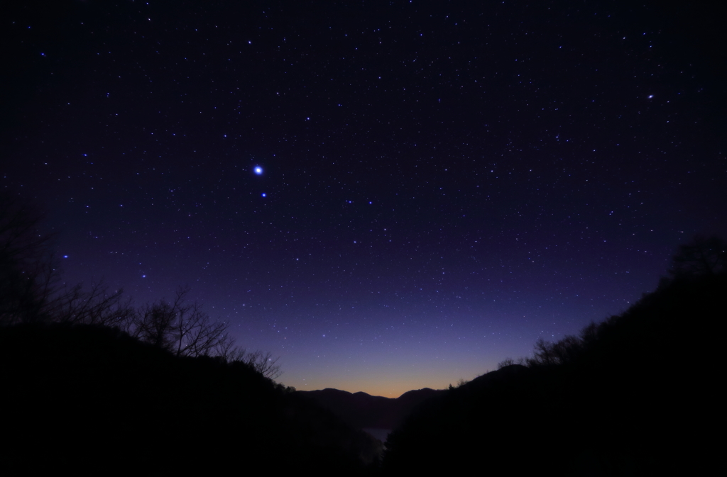 真夜中の奥日光　　三題　　最終章　　中禅寺湖
