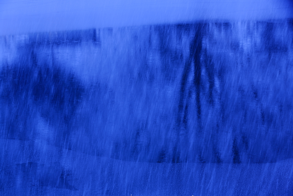 碧い幻雪・・・