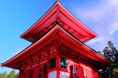 壇上伽藍　　三題　　根本大塔　