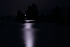 橋杭岩　三題　エピローグ　プラチナ・・その夜