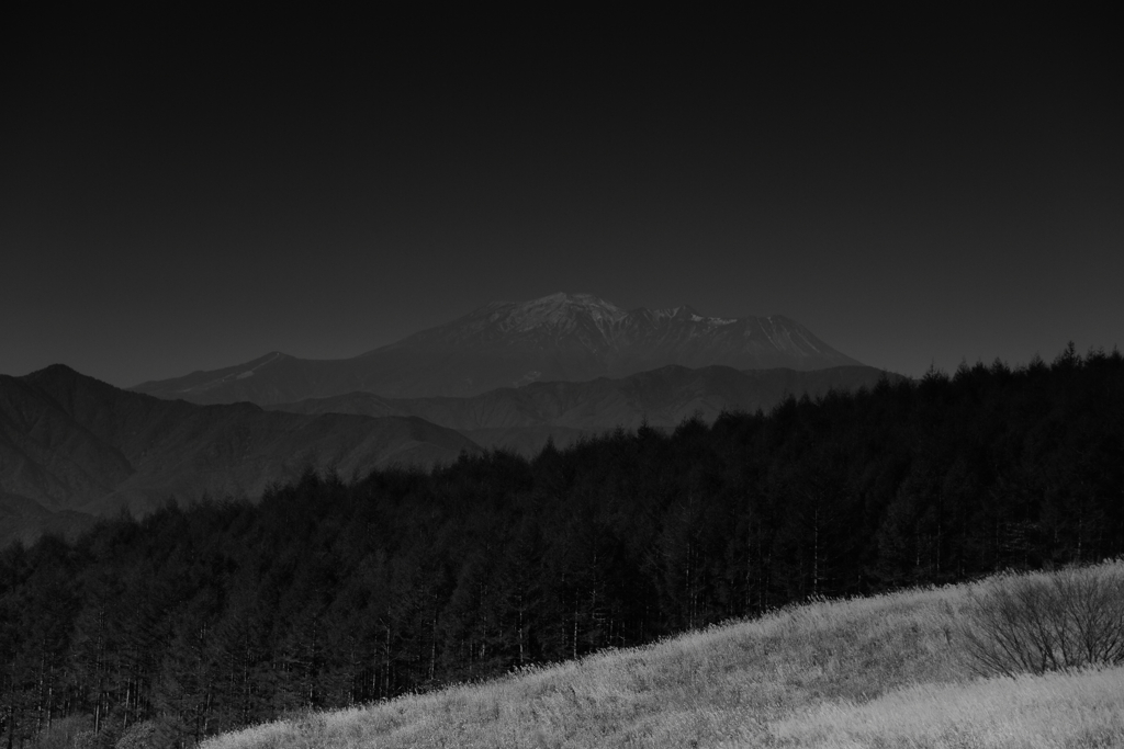 中秋の御嶽山