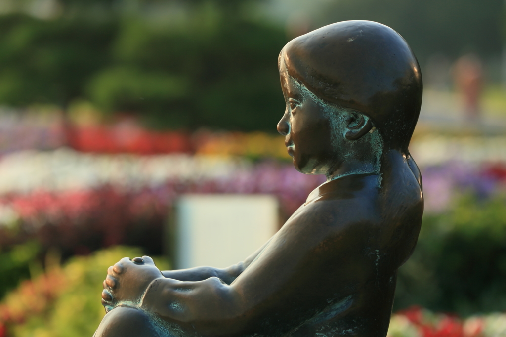 今日も暑くなりそう　　帽子が欲しいな！