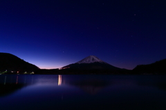 霊峰と星と湖　三題　エピローグ　　精進湖