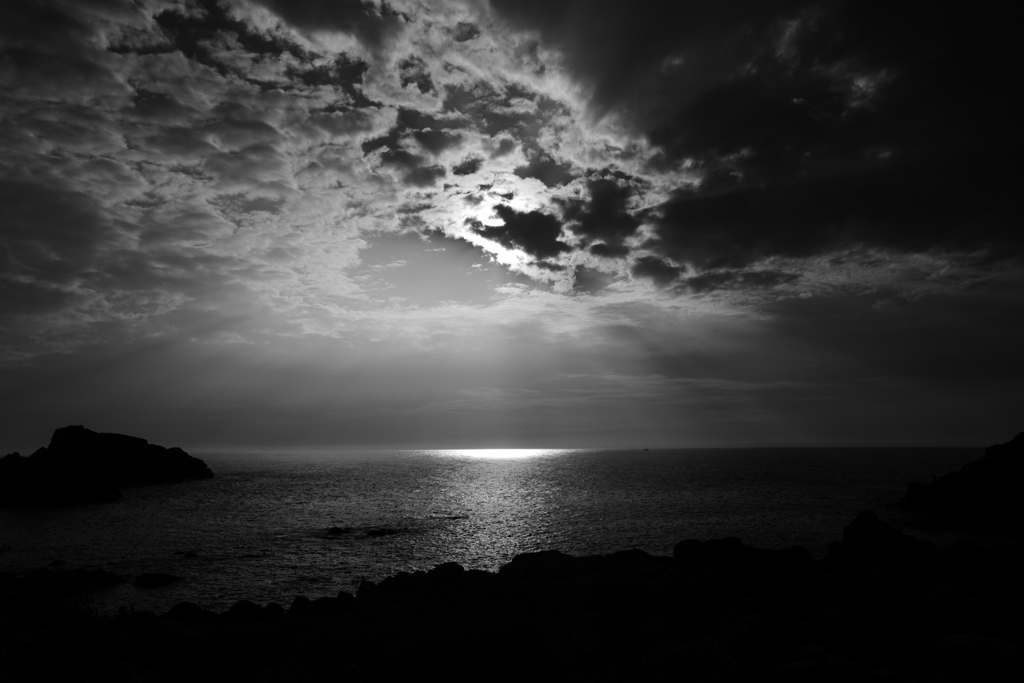 煌きの海・・　　三題　　はにかみ屋の・・