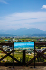 中富良野、公園から望む