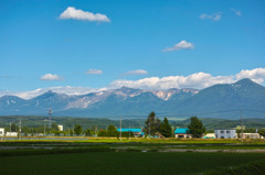上富良野町から十勝岳