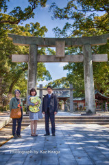 宇美八幡宮にて　4