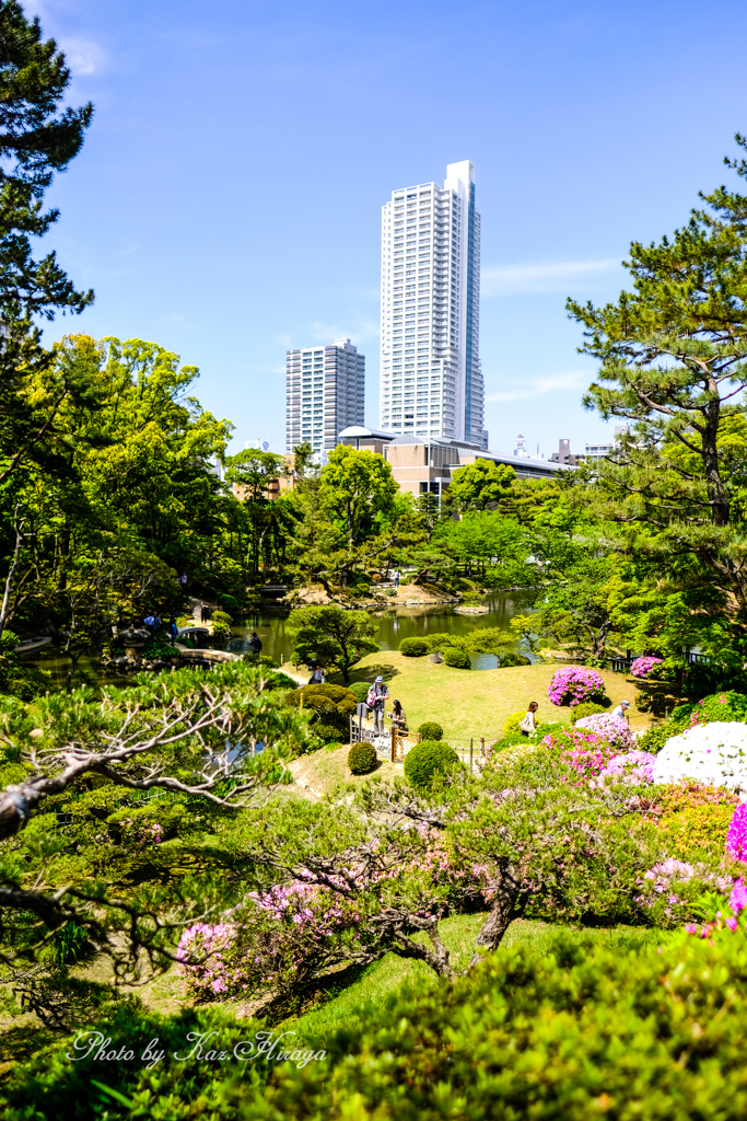 広島、縮景園　2