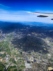 ANAシステム障害の一日　福岡上空　2
