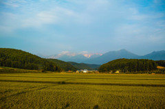 上富良野から十勝連峰