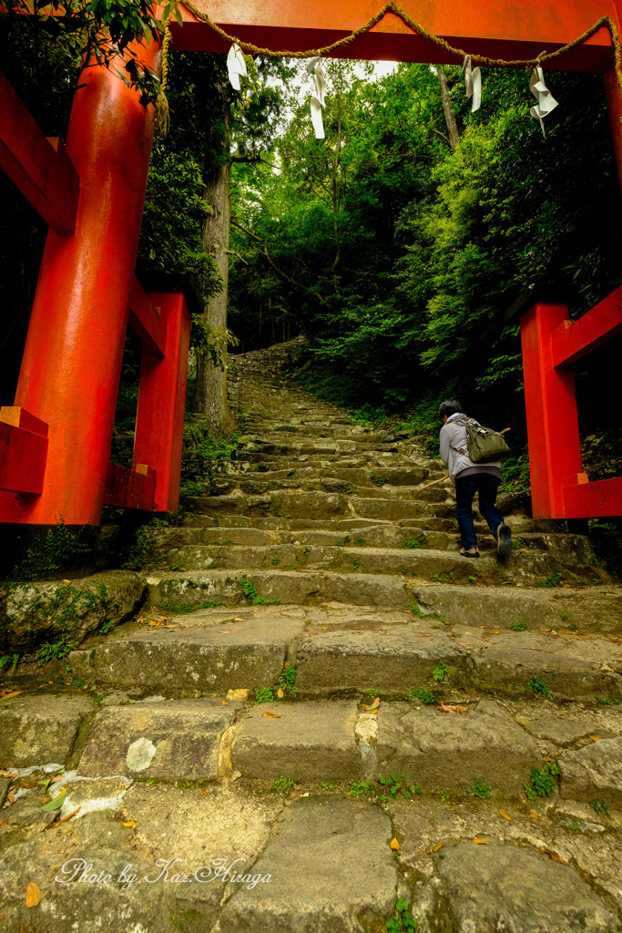 新宮市、神倉神社参道