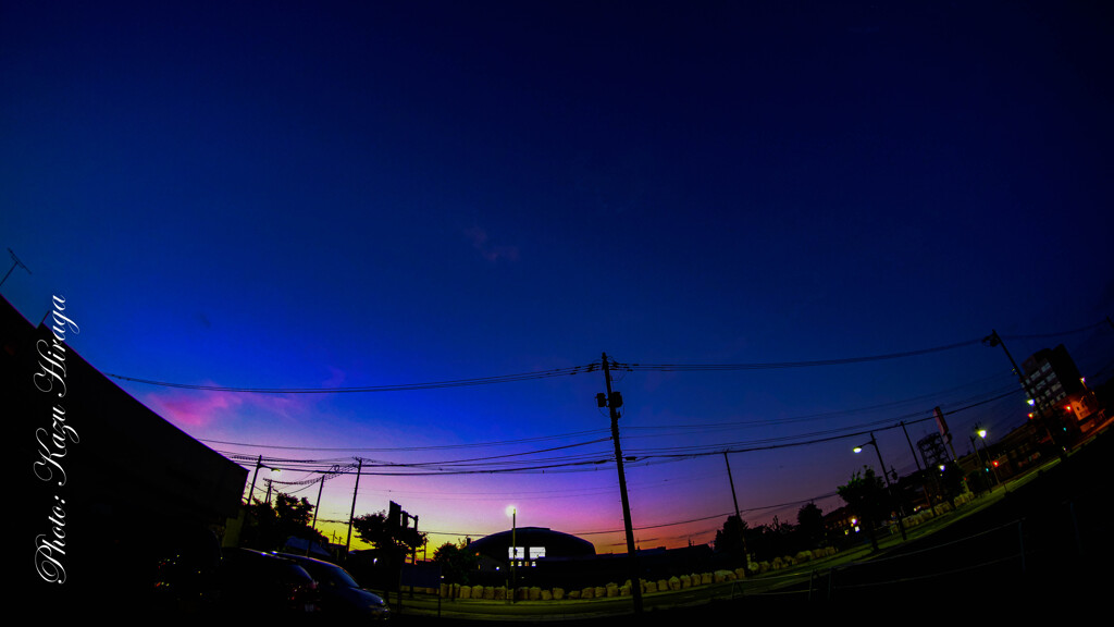 20:00の北の空