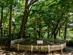 新郷村　キリストの墓