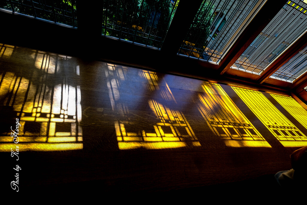 At a Frank Lloyd Wright Studio Tour