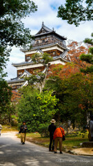 広島城址　天守