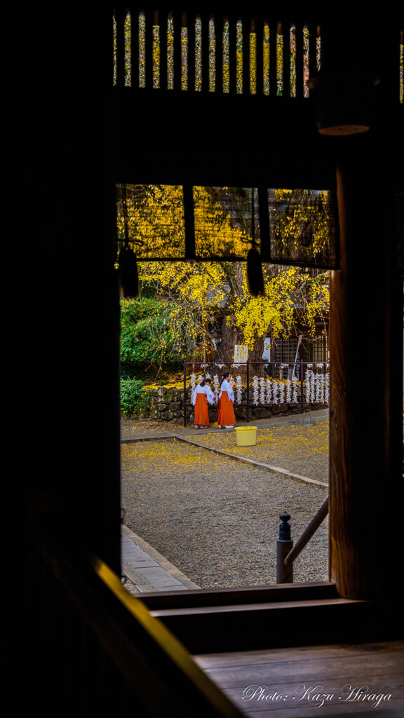 岡山、吉備津神社