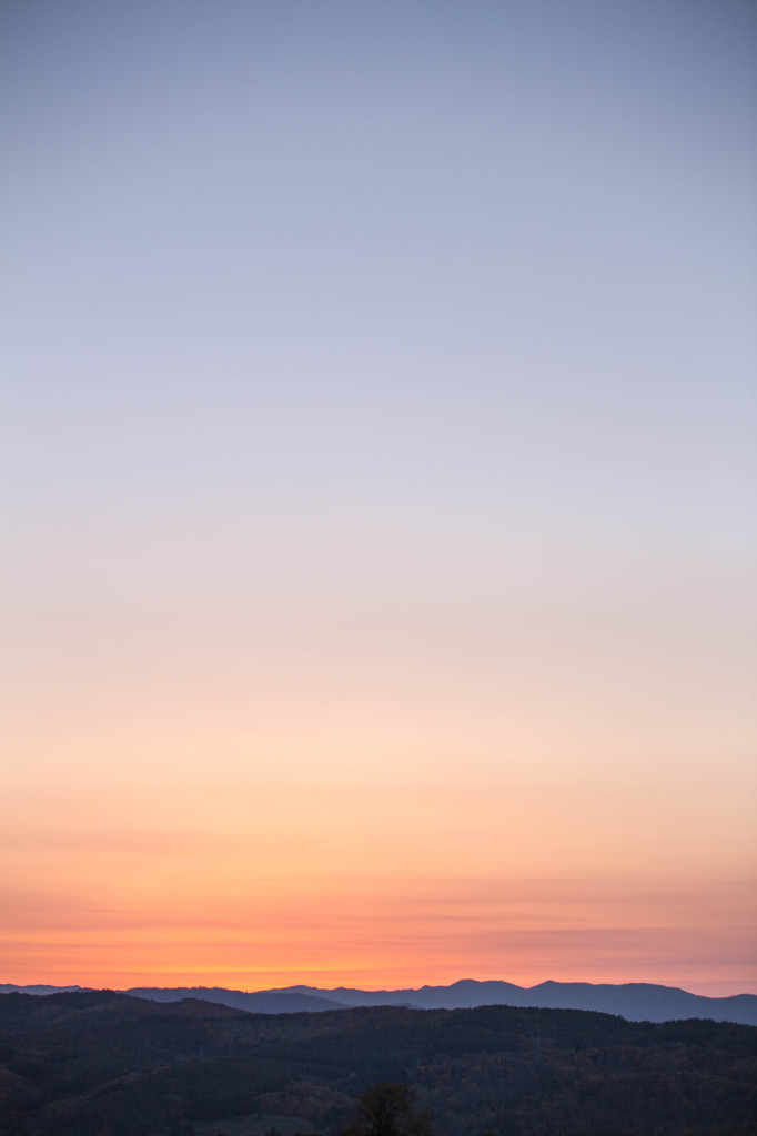 夕陽の残り香