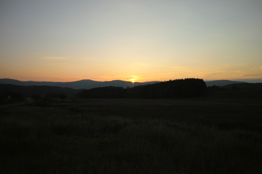 夕陽は黄昏色