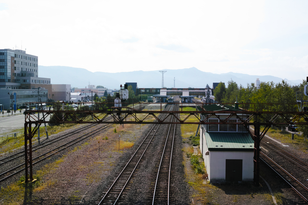 富良野駅俯瞰