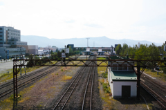 富良野駅俯瞰