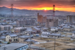 筑紫の朝焼け_tonemapped