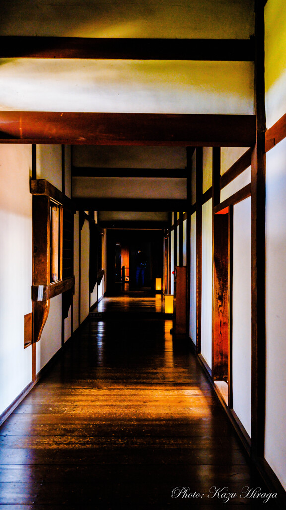 姫路城、百間廊下