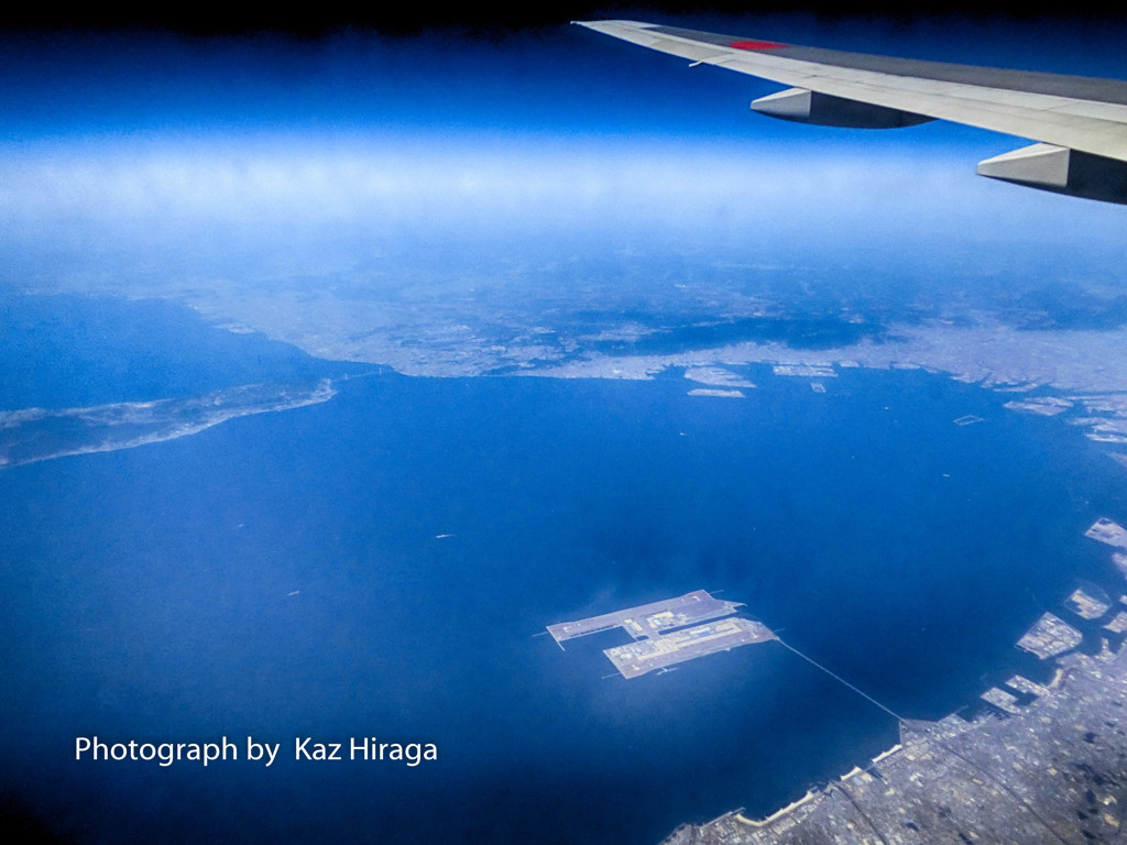 ANAシステム障害の一日　関空上空