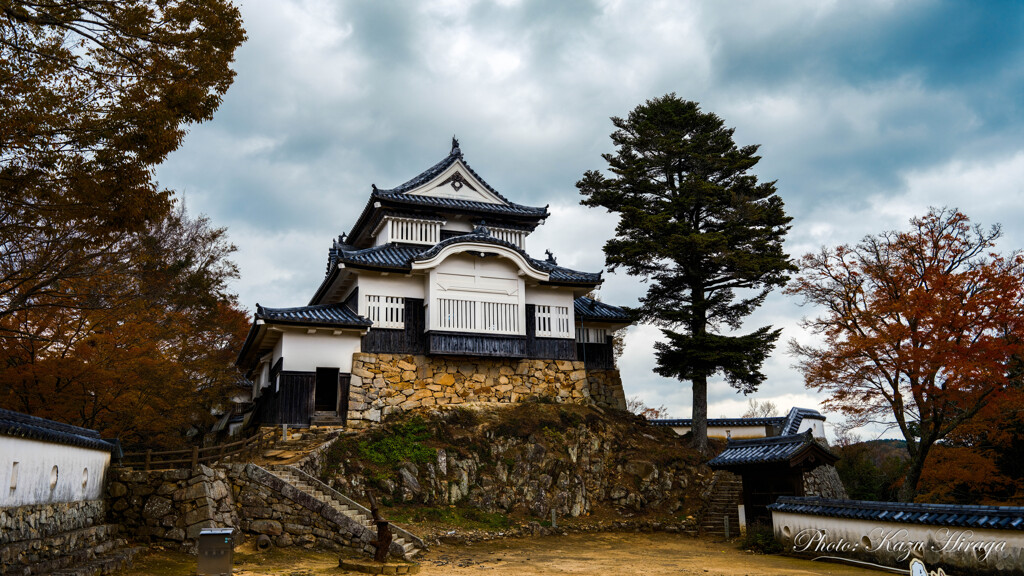 高梁市、備中松山城天守