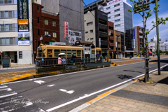 路面電車 of 広島