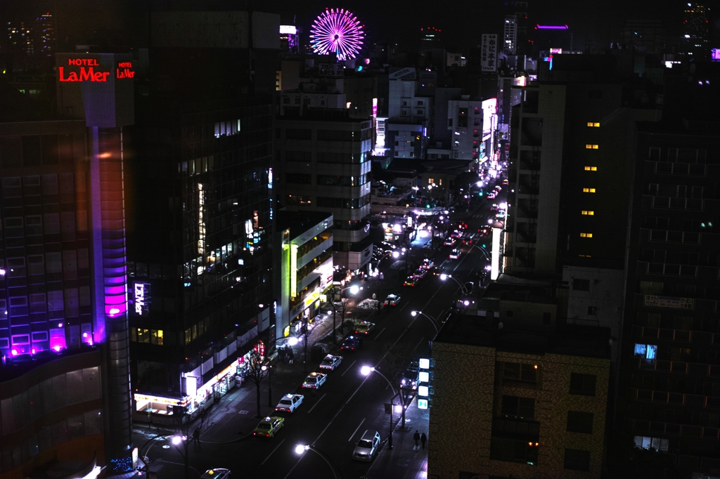 夜の札幌