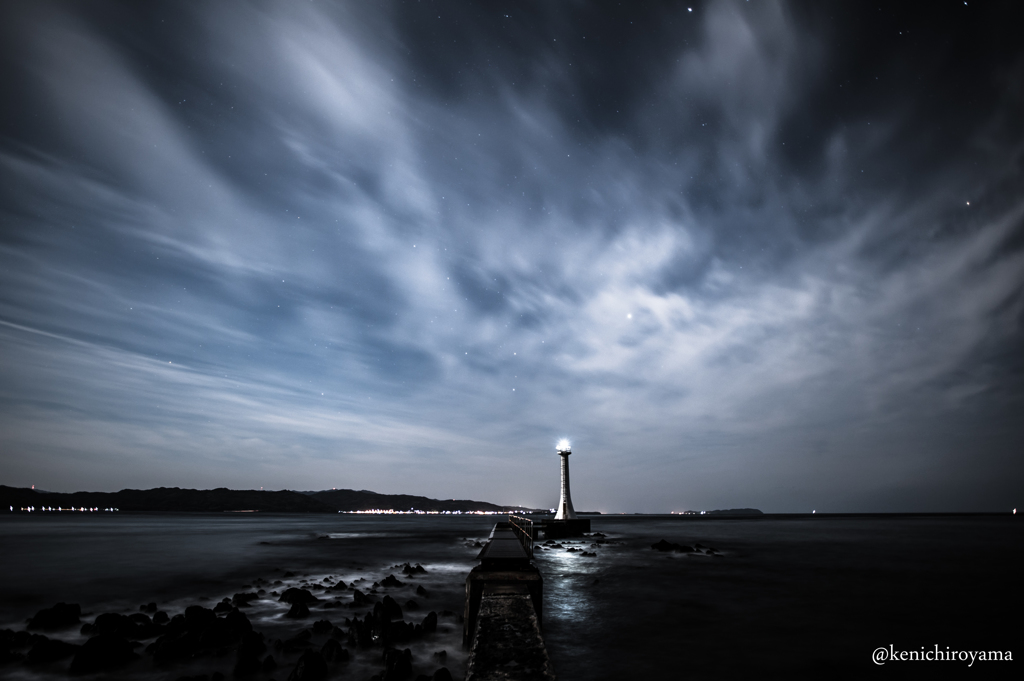 Cloudy night