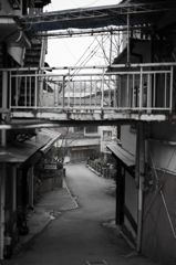 温泉街１