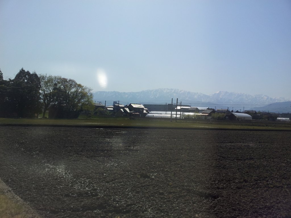 2018/04/21_富山地鉄から立山連峰を望む
