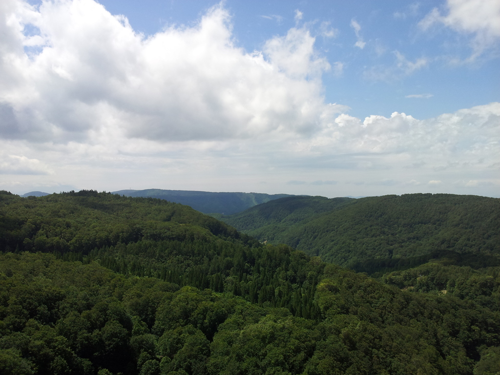 2018/07/15_城ヶ倉大橋からの眺め
