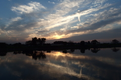 2015/10/03_柴山沼の夕暮れ