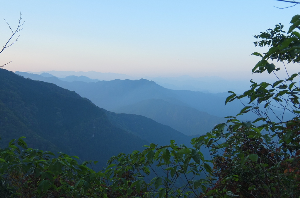 2014/10/11_大血川林道からの眺め