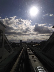 2016/11/16_北上尾駅の朝空