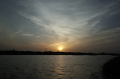 2016/05/07_伊佐沼の夕暮れ