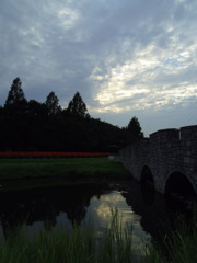 2016/09/11_花の丘農林公苑の夕暮れ