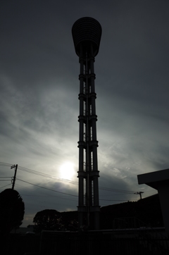 2015/05/03_夕暮れの給水塔