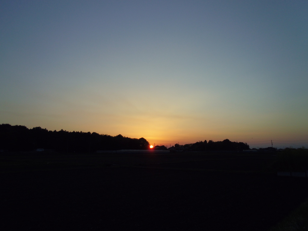 2017/04/15_夕日