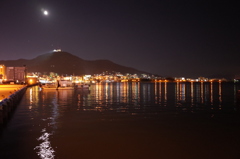 2016/08/12_夜の函館港と函館山（没カット）