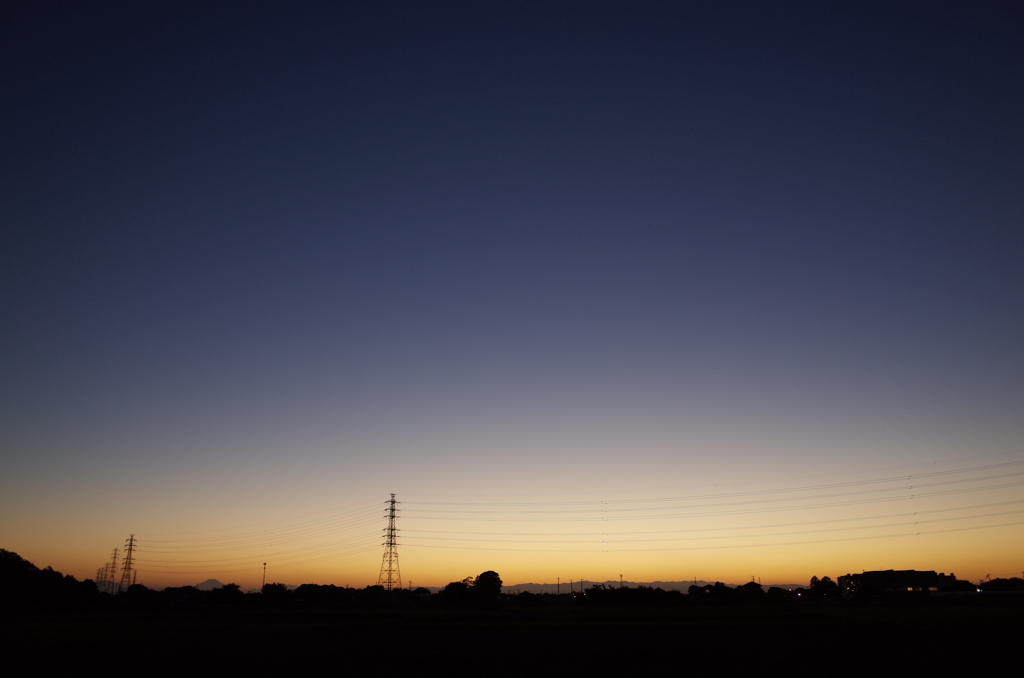2015/10/25_夕暮れ