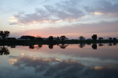 2015/10/03_柴山沼の夕暮れ