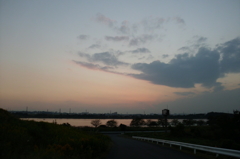 2015/10/12_彩湖の夕暮れ