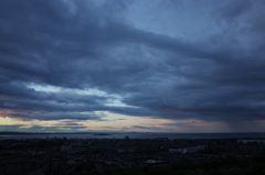 2016/05/21_カールトン・ヒルからフォース湾の夕暮れを望む