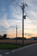 2014/06/15_夕暮れのレトロな街灯