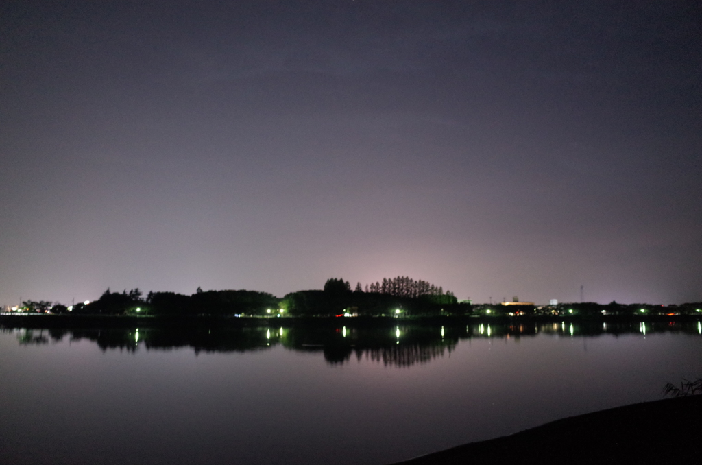 2015/09/13_伊佐沼の夕暮れ